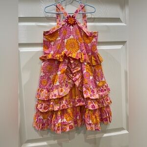 Gigi Minted Moose Girls Dress Size 6X NWOT